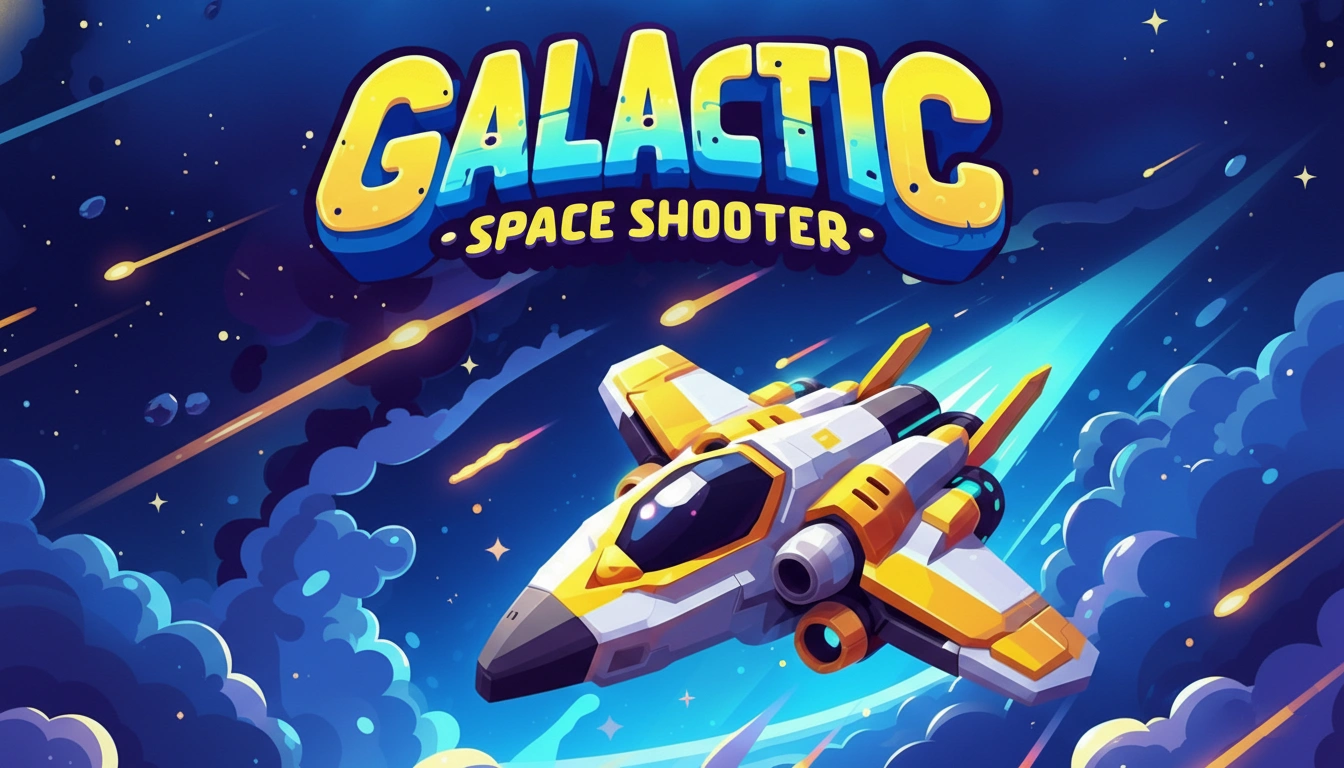 Galactic Space Shooter Game - TimeSpace Studio Games
