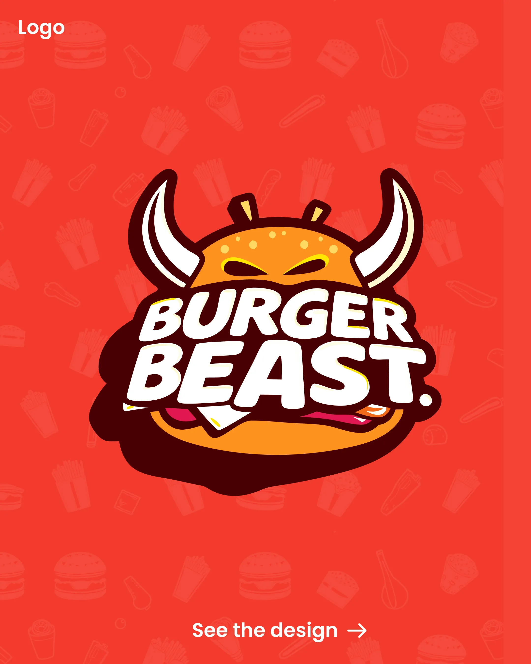 BurgerBeast Logo Design
