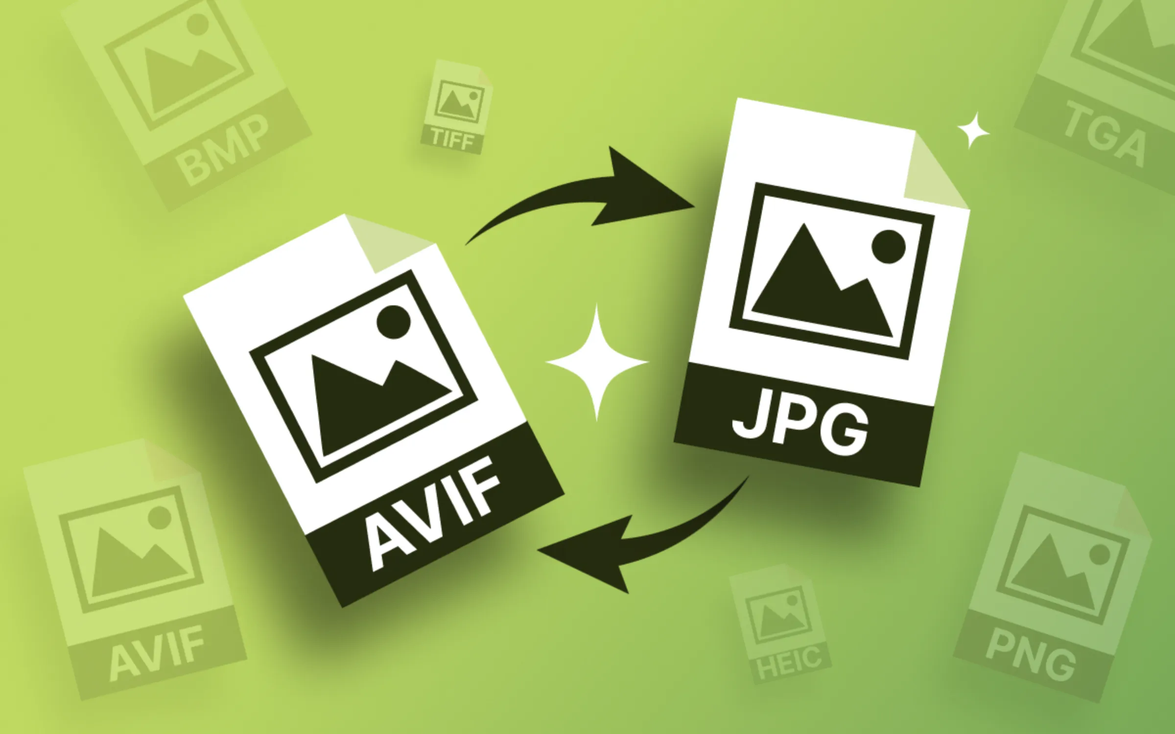 Free AVIF to JPG Convertor Online tool graphic banner design - TimeSpace Studio
